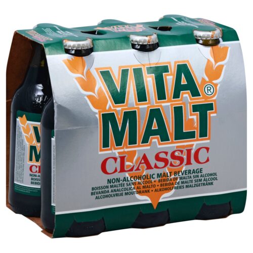 Vita Malt Classic Non Alcoholic Beverage - 6ct/12 Fl Oz
