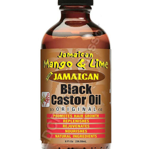 Jamaican Mango & Lime Jamaican Mango&lime] Pure Organic Black Castor Oil Treatment Original 8oz