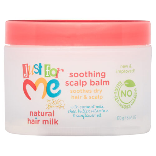Just For Me Hair Milk Soothing Scalp Balm Jar, 6 Oz