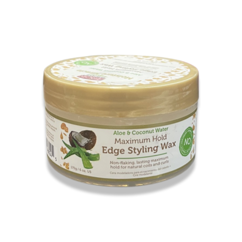 African Pride Moisture Miracle Aloe & Coconut Water Maximum Hold Edge Styling Wax