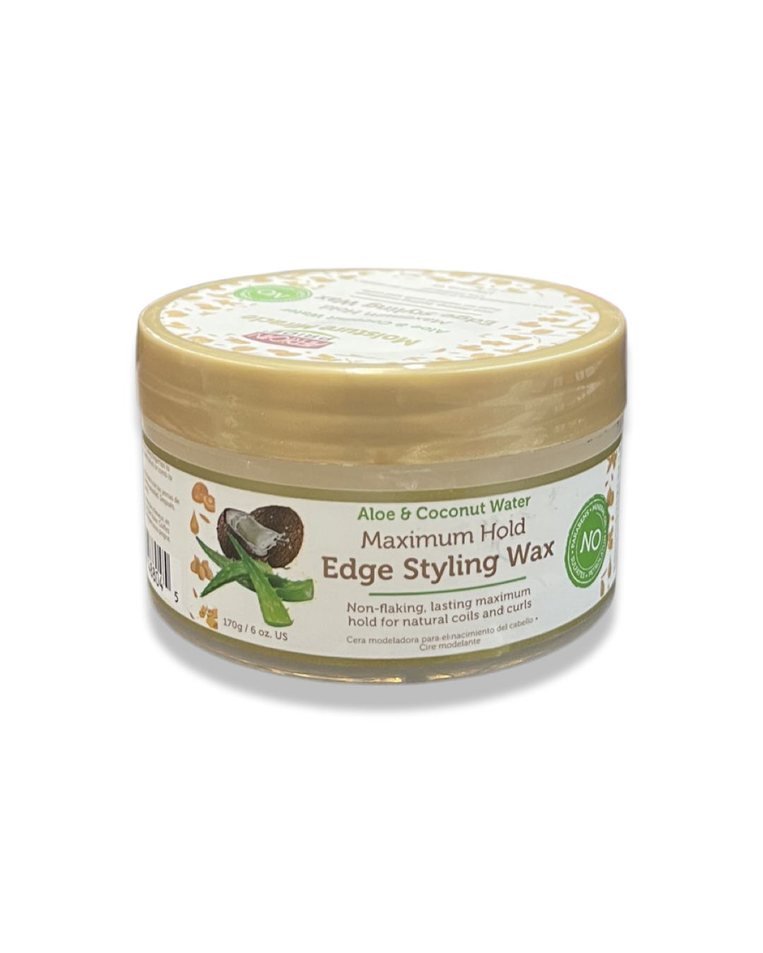 African Pride Moisture Miracle Aloe & Coconut Water Maximum Hold Edge Styling Wax