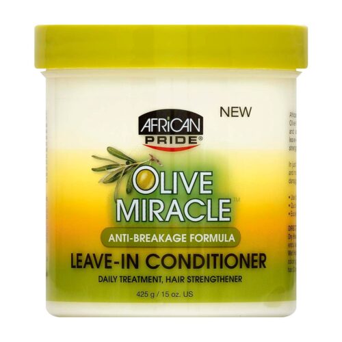 African Pride Olive Miracle Leave In Conditioner 15oz