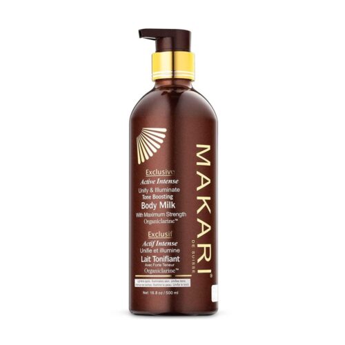 Makari Exclusive Tone Boosting Body Milk 16.8 Oz / 500 Ml