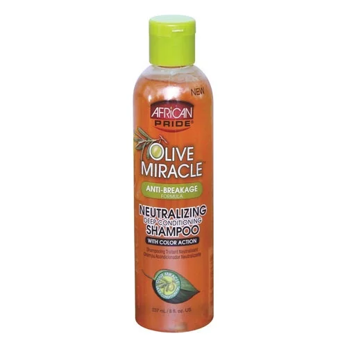African Pride Olive Miracle Neutralizing Deep Conditioning Shampoo
