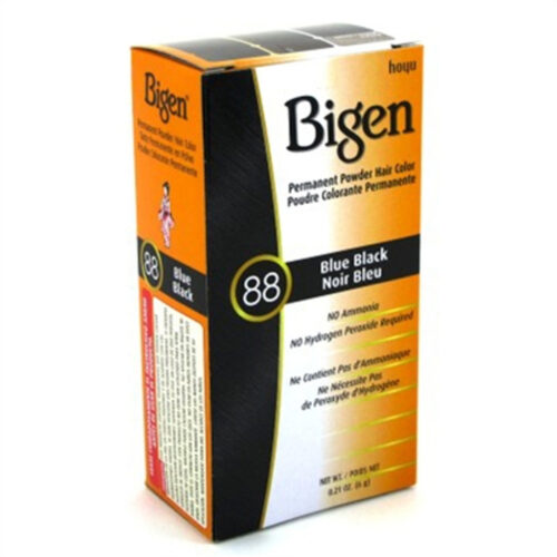 Bigen Permanent Powder Hair Color #88 Blue Black