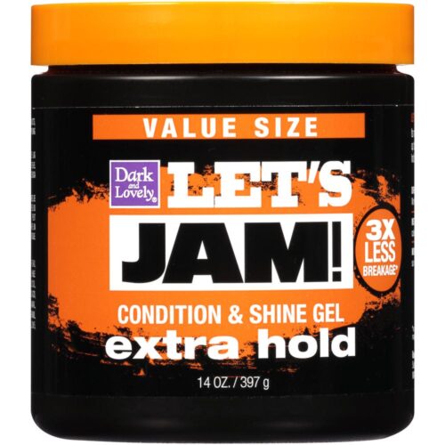 Let's Jam SoftSheen-Carson Shining And Conditioning Hair Gel, Extra Hold, 14 Oz