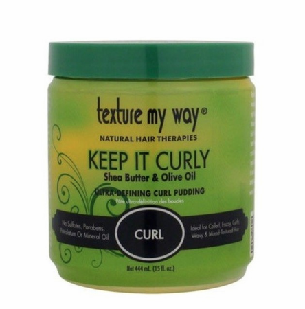 Texture My Way Keep It Curly Ultra Defining Curl Pudding, 15 Oz