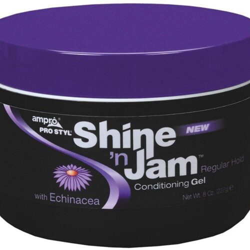 Ampro Pro Styl Shine N Jam Hair Conditioning Gel, Regular Hold, 8 Oz