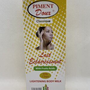 Piment Doux Lait Eclaircissant 250ml