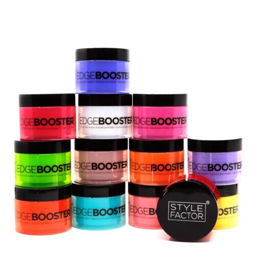 Style Factor Edge Booster Strong Hold Hair Pomade, Citrus, 3.38 Oz
