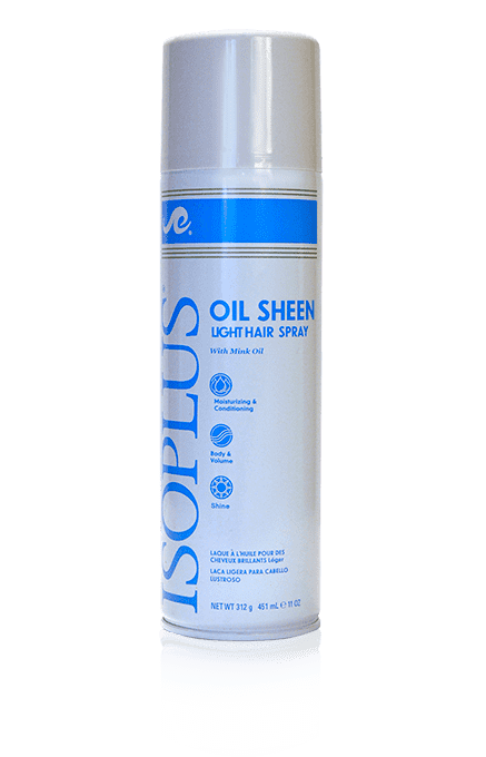 Isoplus Oil Sheen Light Hair Spray 7oz