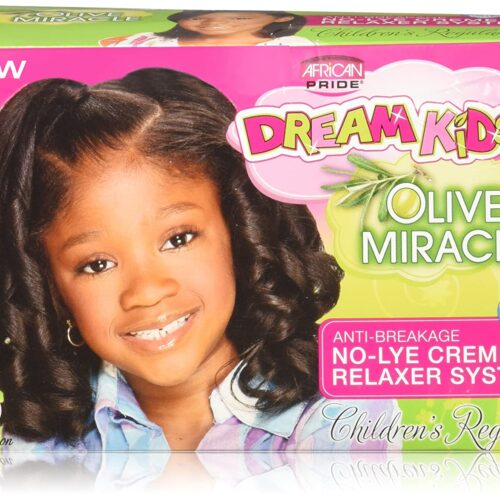 African Pride Dream Kids Olive Miracle Relaxer Kit Regular