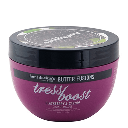 Aunt Jackie's Tress Boost Blackberry & Castor Growth Masque