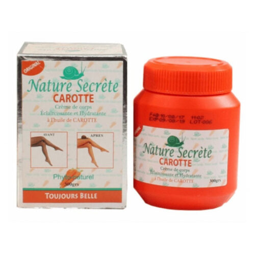 Nature Secrete Carrot Oil Lightening Body Cream 10 Oz