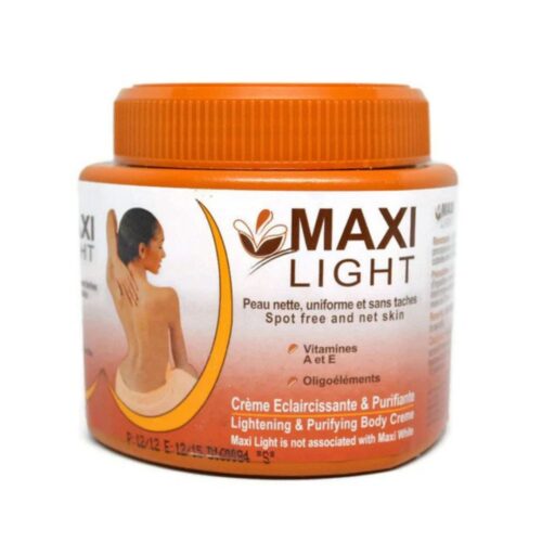 Maxi Light Lightening & Purifying Body Jar Cream 10.9 Oz / 325 Ml