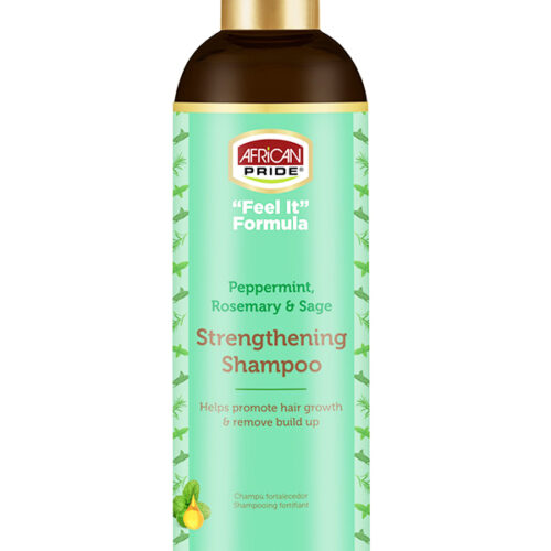 African Pride Feel It Formula Strengthening Shampoo - 12 Fl Oz