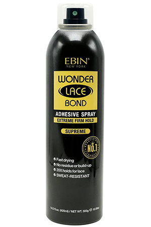Ebin Wonder Lace Bond Adhesive Spray SUPREME (Extreme Firm Hold)