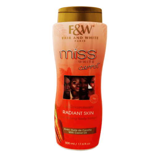 Body Lotion Miss White Carrot Brightening 500ml