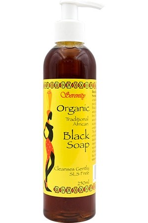 Serenity Organic Liquid Black Soap(250ml) #18