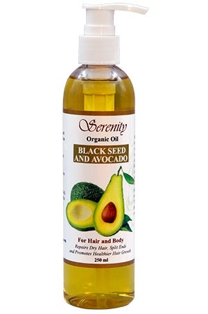 Serenity Organic Oil-BlackSeed & Avocado (250ml) #6