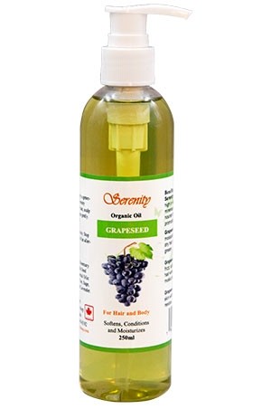 Serenity Organic Oil-Grapeseed (250ml) #9