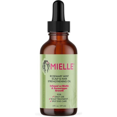 Mielle Organics Rosemary Mint Scalp & Hair Strengthening Oil - 2 Fl Oz