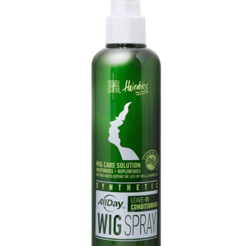AllDay Locks Synthetic Wig Spray Revitalizes & Refreshes Cleanses & Extends Lifespan Of Wigs & Hairpieces Soft & Fresh Leave-In Conditioner, Grape Scent 8 Oz