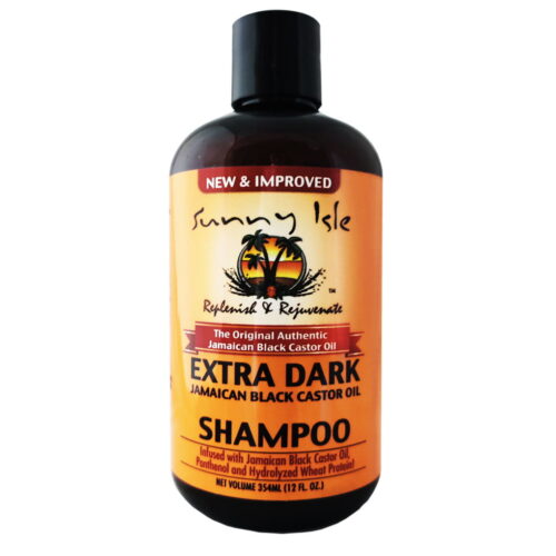 Sunny Isle Extra Dark Jamaican Black Castor Oil Shampoo, 12 Fl Oz
