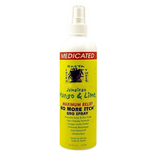 Jamaican Mango & Lime No More Itch Gro Spray Maximum Relief 16 Oz