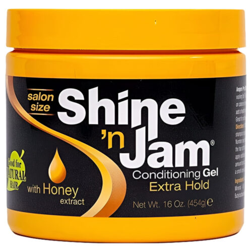 Ampro Shine 'n Jam Conditioning Gel - Extra Hold 16 Oz