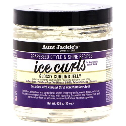 Aunt Jackie's Grapeseed Ice Curls Jelly - 15oz