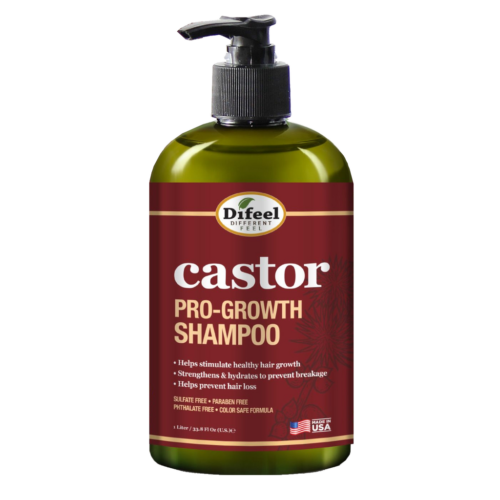 Difeel Castor Pro-Growth Shampoo 12 Oz