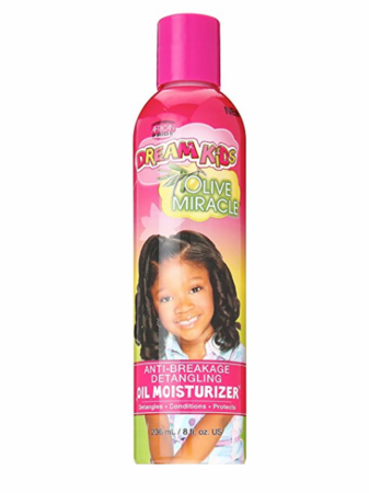 African Pride Dream Kids Olive Miracle Detangling Oil Moisturizer