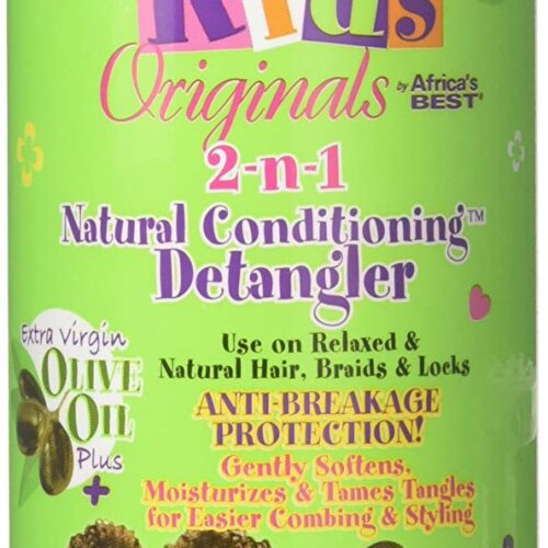 Africa's Best Kids Originals 2-N-1 Natural Conditioning Detangler 12oz