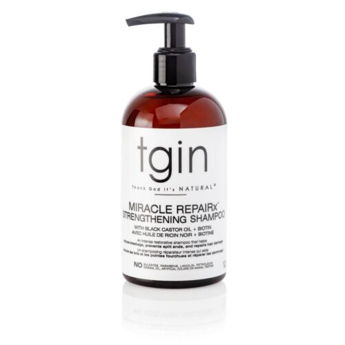 Thank God It's Natural TGIN Miracle Repairx Strengthening Shampoo - 13 Fl Oz