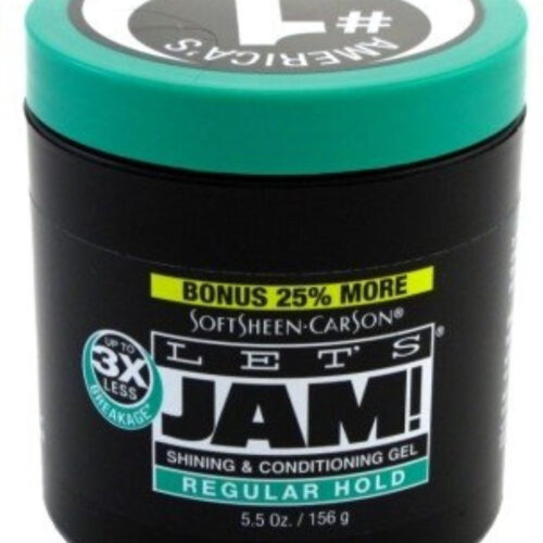 Lets Jam Shining & Conditioning Gel Regular Hold 4.4 Oz Jar