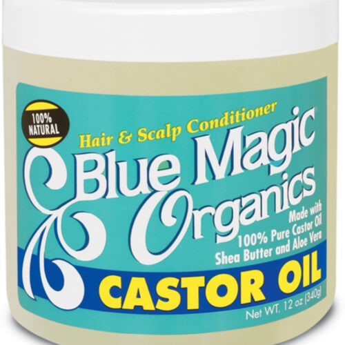 Blue Magic Organics Castor Oil, 12 Oz