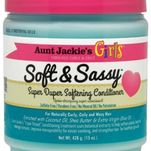 Aunt Jackie's Girls Soft & Sassy Super Softening Conditioner 15 Oz