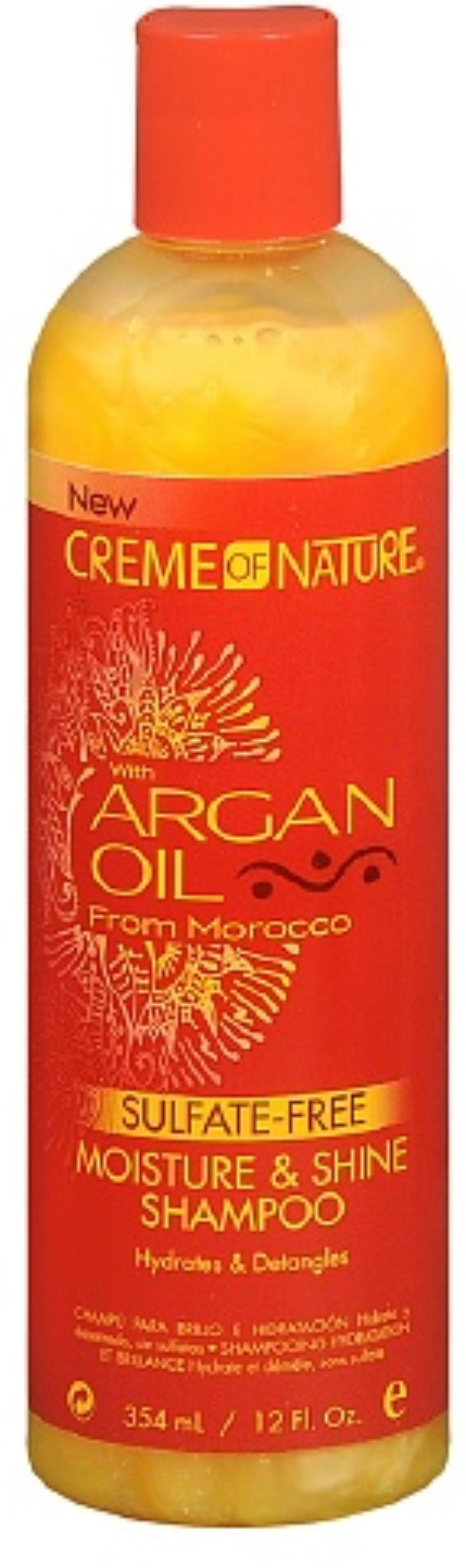 Creme of Nature Moisture & Shine Shampoo With Argan Oil - 12 Fl Oz