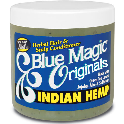 Blue Magic Organics Indian Hemp Hair & Scalp Conditioner, 12 Oz