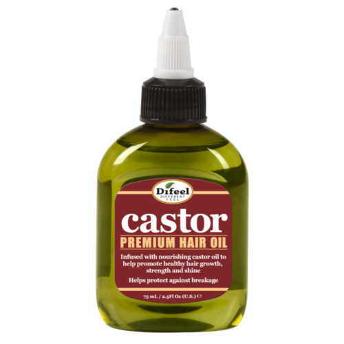 Difeel Castor Premium Hair Oil 2.5 Oz