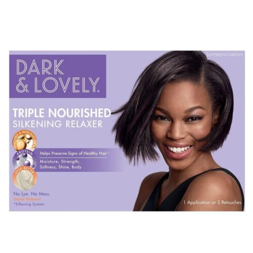 Dark And Lovely Healthy-Gloss 5 Shea Moisture No-Lye Relaxer Kit