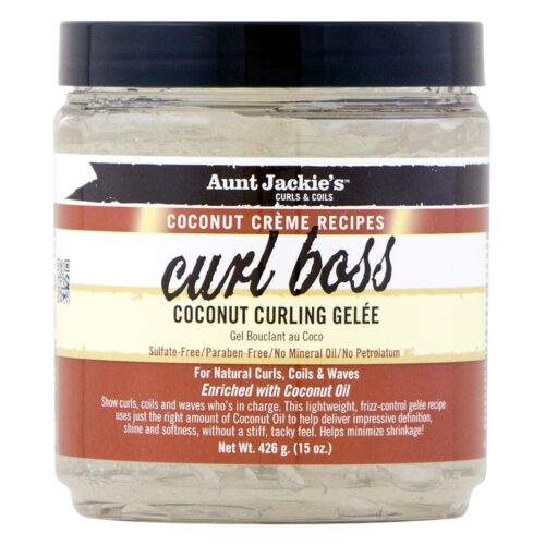 Aunt Jackie's Curl Boss Coconut Curling Gel 15oz