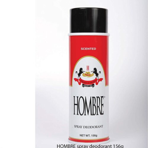 Hombre Red Deodorant Body Spray Classic For Men 5.5oz-156g