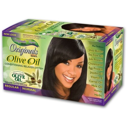 Africa's Best Originals Olive Oil Conditioning Relaxer System Regular