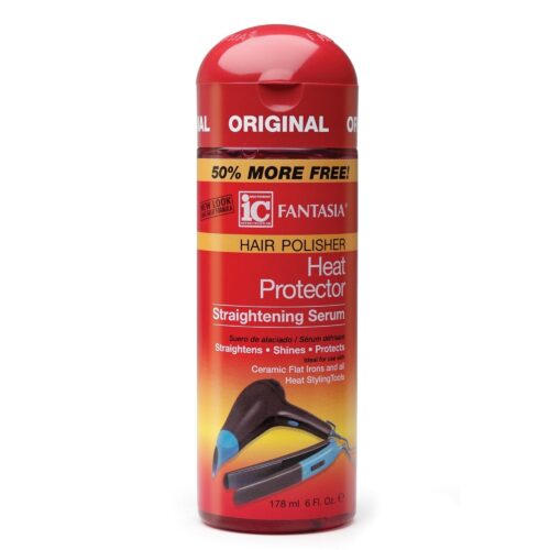 Fantasia IC Hair Polisher Heat Protector Straightening Serum - 6 Fl Oz