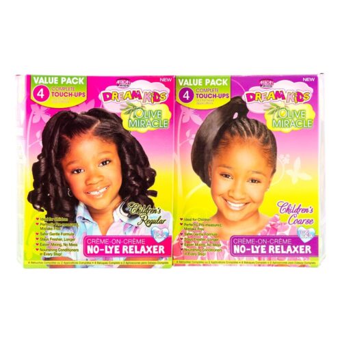 African Pride Dream Kids Olive Miracle Touch-Up Relaxer Regular