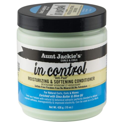 Aunt Jackie's In Control Anti-Poof Moisturizing & Softening Conditioner - 15oz