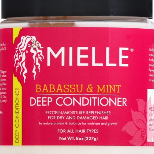 Mielle Organics Babassu Oil Mint Deep Conditioner 8 Fl. Oz. Jar