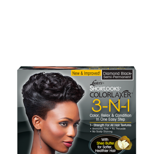 Luster's Shortlooks Pink Colorlaxer 3-in-1 Relaxer Kit - Passion Red